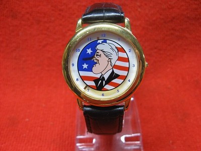 NOSE GROWS BILL CLINTON WATCH - WORKING - MAN'S SIZE