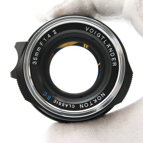 Voigtlander NOKTON Classic 35mm F/1.4 II SC VM (Leica M) -Near Mint- #533 - Picture 5 of 12