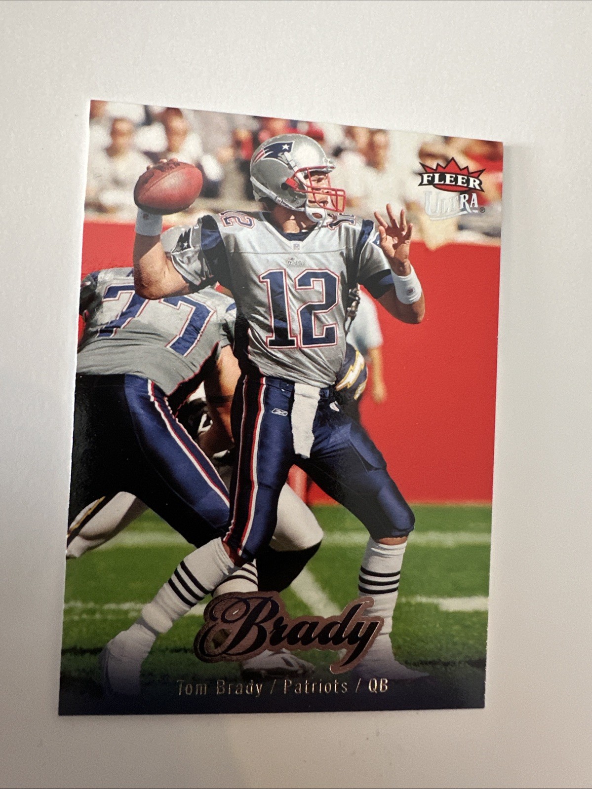 2007 Ultra Tom Brady # #116 New England Patriots