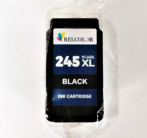 Relcolor Printer Ink Cartridge For Canon 245XL Black PG-245XL EXP 09/2026 NEW - Picture 1 of 1