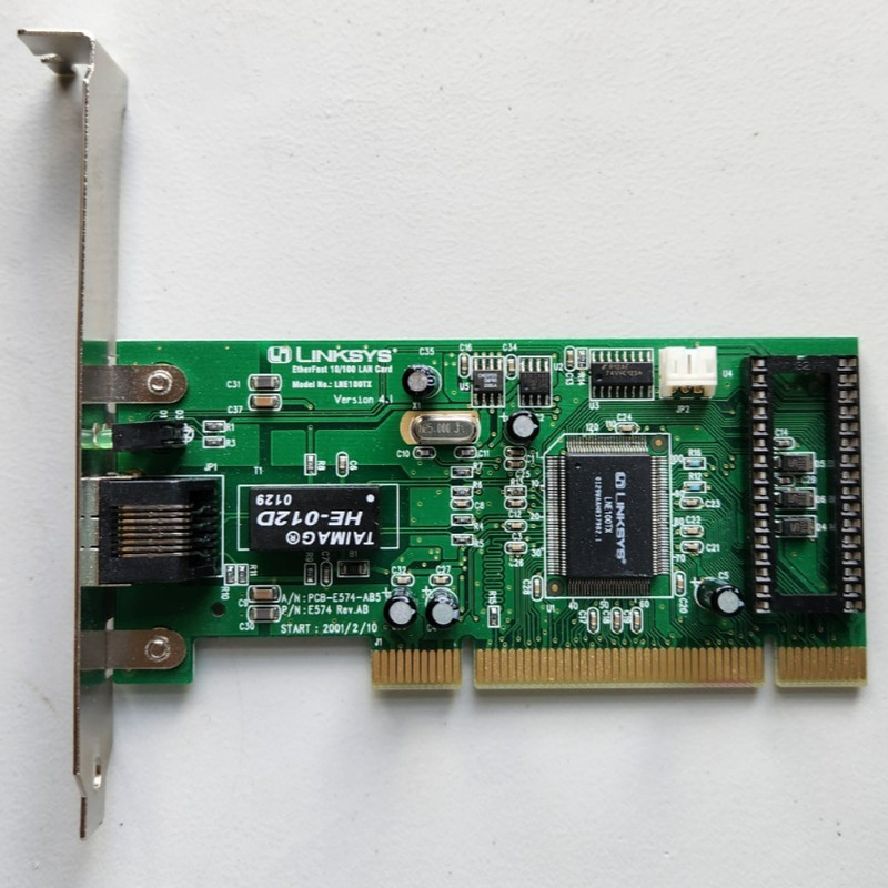 LinkSys LNE100TX EtherFast 10/100 Ethernet LAN Network Adapter Card