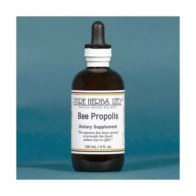 Pure Herbs: Bee Propolis- 4 oz. (Natural Herbal Extracts)