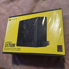 CORSAIR 750W CX750M ATX 80 BRONZE Certified Semi-Modular Power Supply PSU