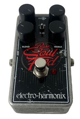 Electro-Harmonix Bass Soul Food Overdrive Pedal Effektpedal für E-Gitarre Grau #