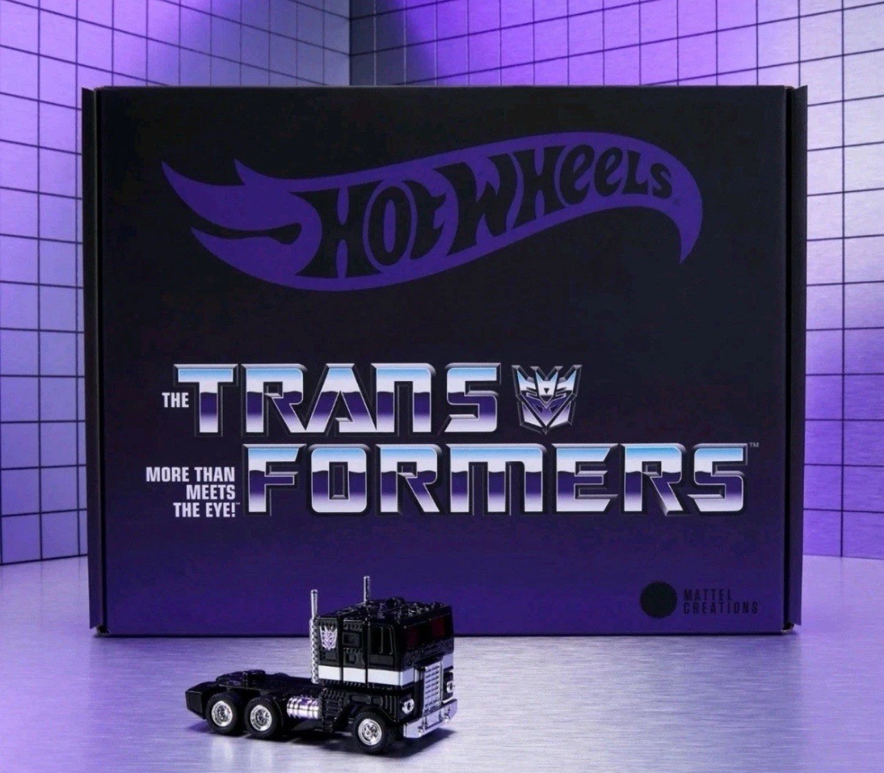 Hot Wheels × Transformers Nemesis Prime Mattel Creations Exclusive - In Hand
