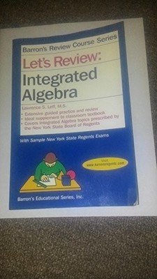 Let's Review: Integrated Algebra (B..., Leff, Lawrence 