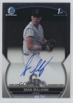 2023 Bowman Draft Chrome Prospect Sean Sullivan #CDA-SS Auto 1r8i