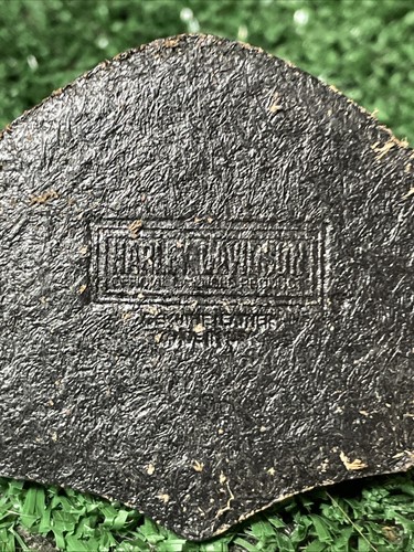 Portachiavi vintage Harley Davidson in pelle - Foto 6 di 8