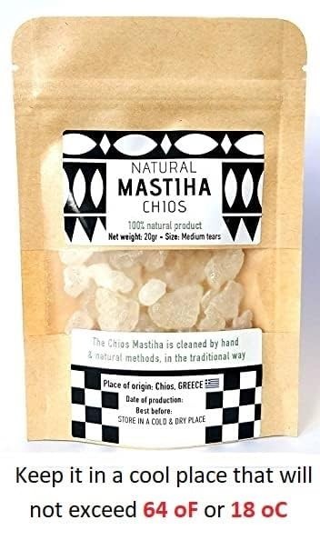 Chios Mastiha Tears Gum Greek 100% Natural Mastic Packs From Mastic Growers