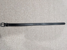 LEVI'S Leather Belt Men's Size S 30-32" Black. 35 MM. Black Buckle. NWOT