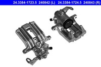 Hinterachse Rechts ATE 24.3384-1724.5 Bremssattel FüR Audi,Seat,Skoda,Vw