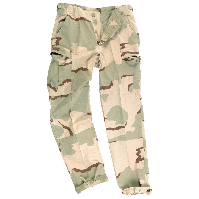 EDR ARMÉE MILITAIRE RIPSTOP COMBAT CARGO PANTALON DÉSERT 3-COLOR CAMO: S-XXL - Photo 1/1