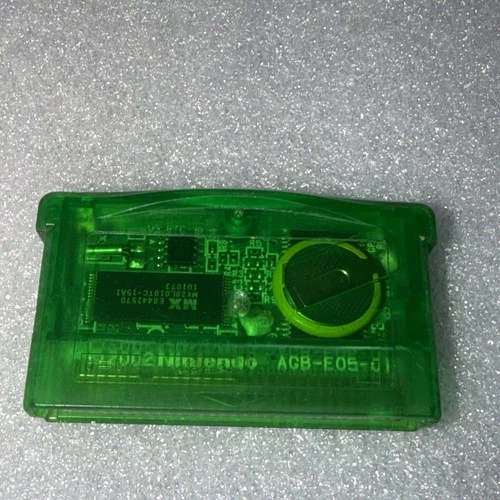 Pokemon Emerald - Nintendo Game Boy Advance - New Battery, Authentic GBA Rare