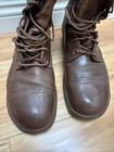 Military Issued Korean War Combat Boots Jump M-1948 USGI Russet Brown — photo 4