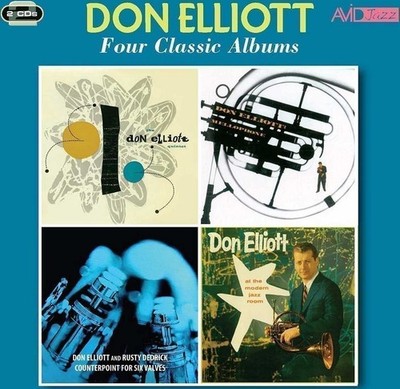 Audio Cd Neu - Don Elliot - Four Classic Albums (2 CDs) -I- Avid Entertainment
