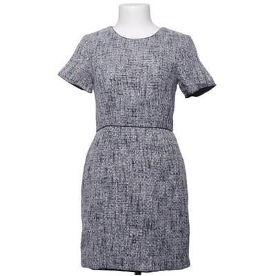 Oasis, Kleid, Größe: 36, Blau/Weiß/Grau, Baumwolle/Polyester/Viskose #ZLs