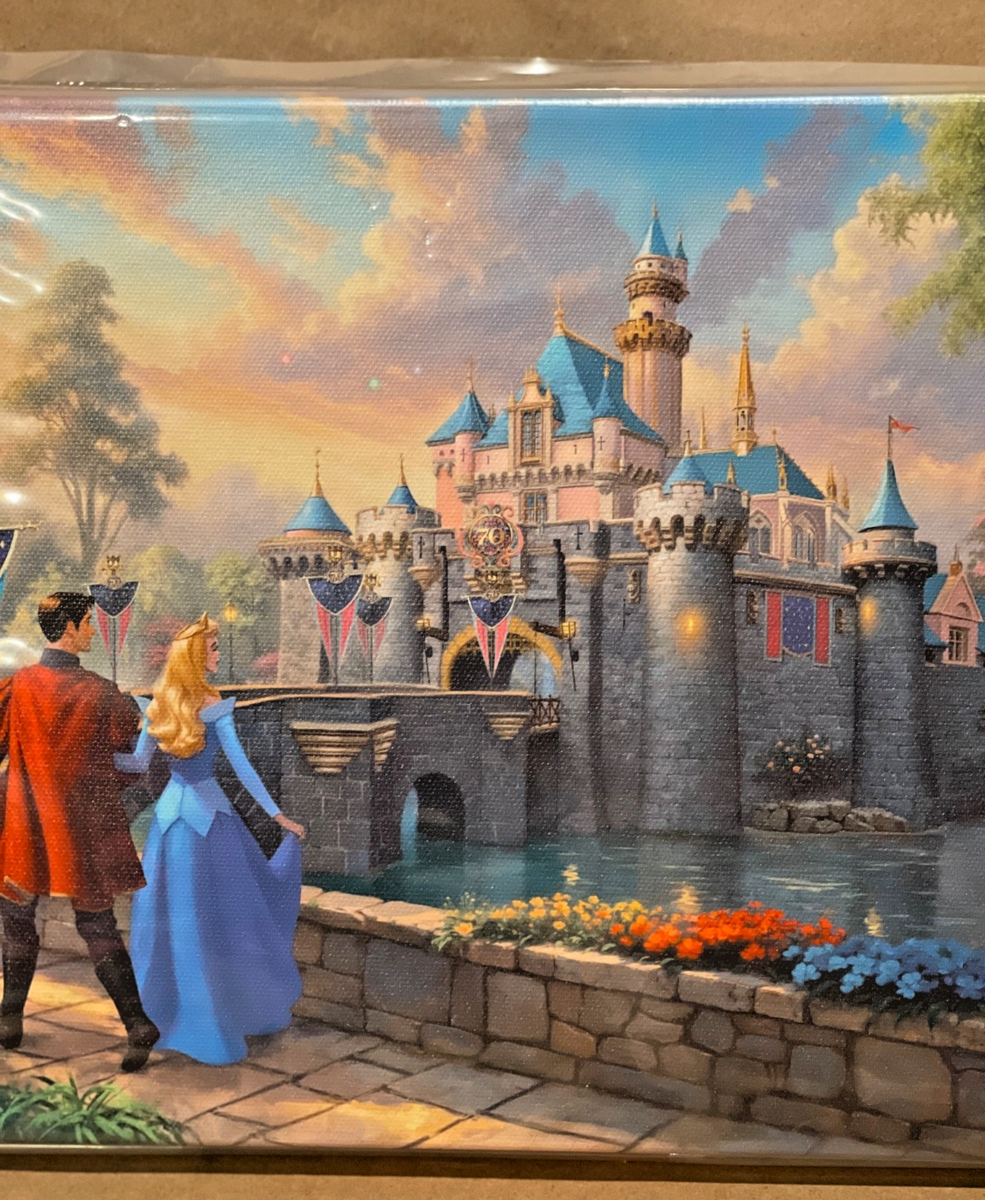 Disneyland Resort 70th Anniversary Thomas Kinkade Studios Gallery