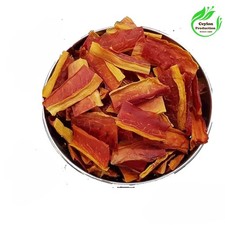 Tranches de fruits de papaye bio séchées papaye carica naturelle coupe premium