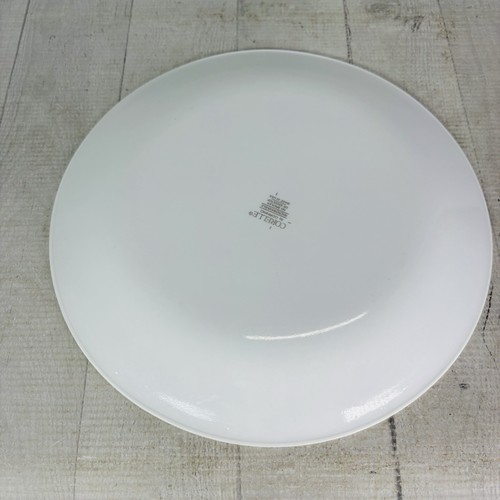 Corelle By Corning SPEARMINT Light & Dark Leaves Blue Scroll Dinner Plates Set 4 - Picture 7 of 19