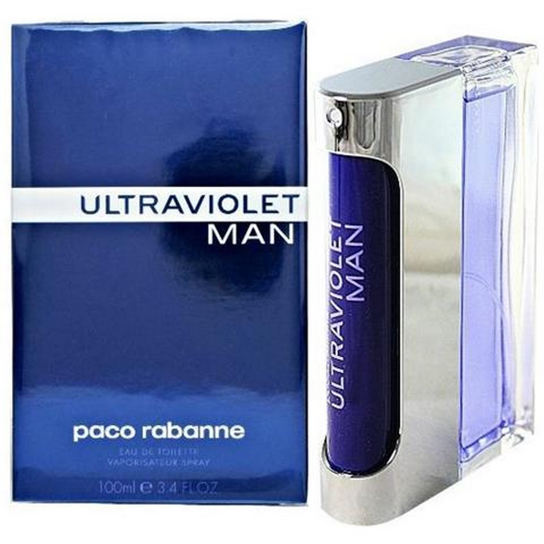 Paco Rabanne Ultraviolet Man Eau De Toilette Spray 100ml - Immagine 4