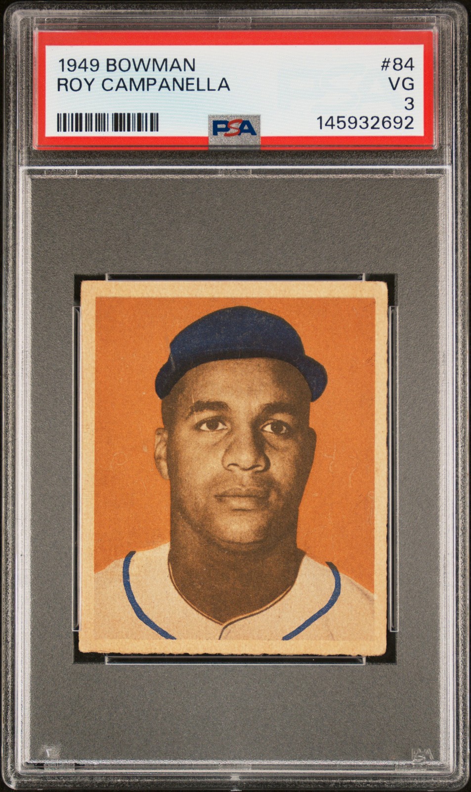 1949 BOWMAN #84 ROY CAMPANELLA PSA 3