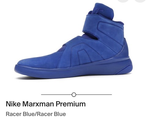 Taille 13 - Nike Marxman Premium Racer Bleu - Photo 9/10
