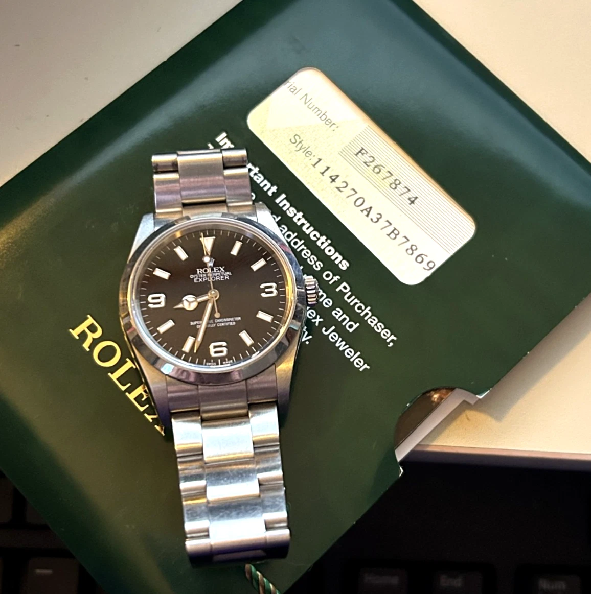 Rolex Explorer 36-39.9 mm Case Wristwatches for sale | eBay