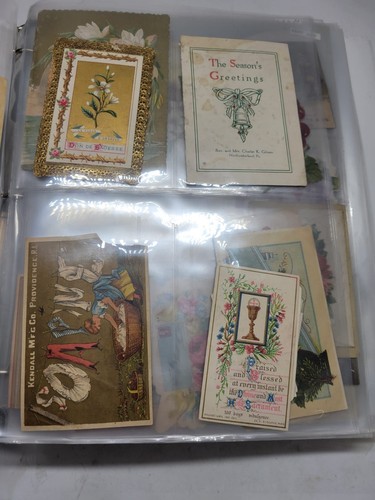 Victorian Trade Card & Ephemera Album – 1800s-1940s – 46 Pages Full - Picture 5 of 21