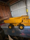 tonka trucks vintage yellow