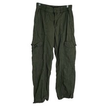 Aeropostale Utility Cargo Army Green Pants Women's Small Y2K
