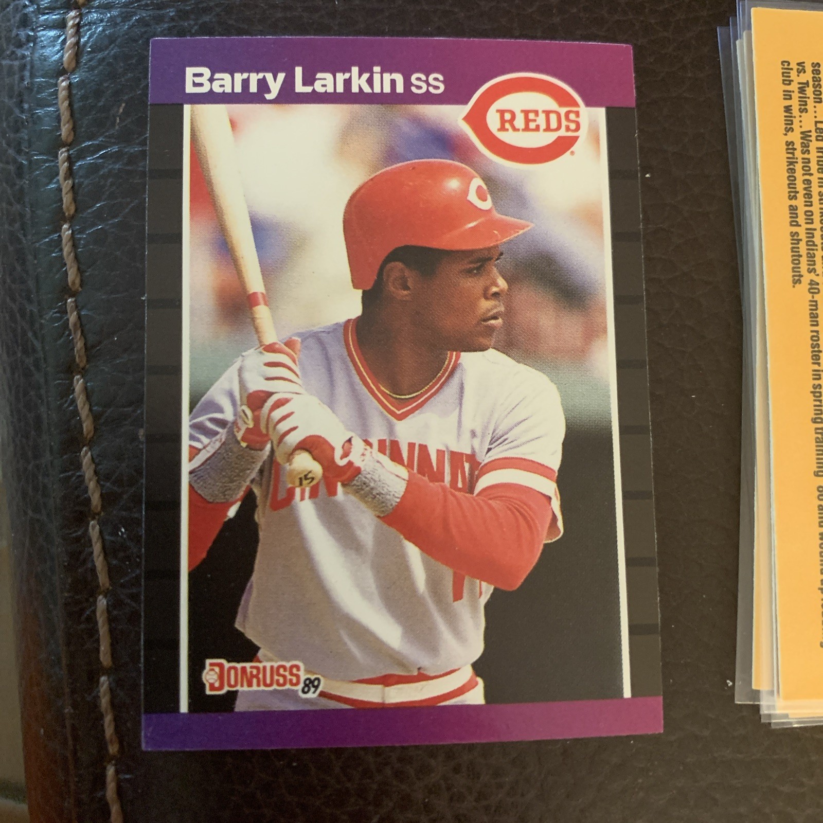 Barry Larkin #257 Baseball Cards 1989 Donruss trading card — raw and PSA graded price guide