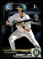 2017 Bowman Draft Chrome Kevin Merrell Oakland Athletics #BDC-175