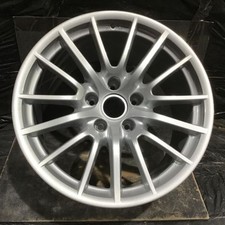 2005-2013 Porsche 911 67328 Wheel 19x11 15 Spoke Rear Rim Silver 99736216207