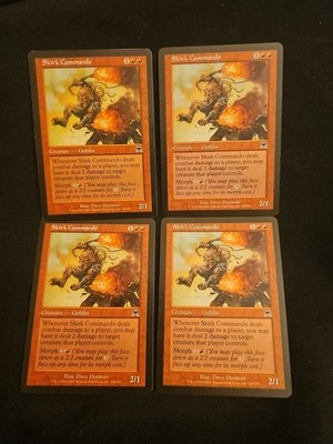4x   SKIRK COMMANDO   MTG Onslaught NM/LP Magic the Gathering Card