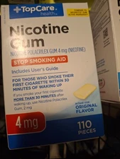 Nicorette 4mg Nicotine Gum 110 Pieces