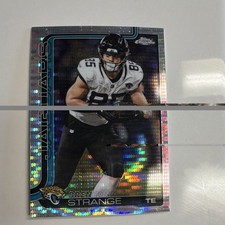Topps Chrome Brenton Strange Jacksonville Jaguars Football Parallel 2025 #137