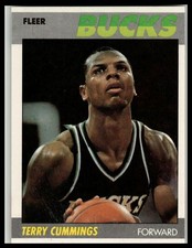 Fleer 1987-88 Fleer Terry Cummings #23 Basketball
