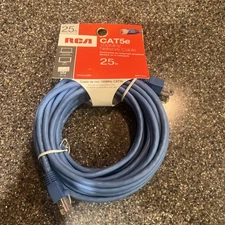 RCA TPH532BR CAT5e 100MHz Network Cable-25ft-New