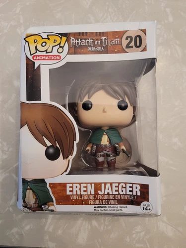 Funko Pop! Attack on Titan - Eren Jaeger #20 - CIB - Damaged Box 