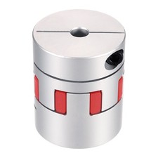 Aluminum Shaft Coupling 8mm to 13mm Coupler L50mm x D40mm Connector