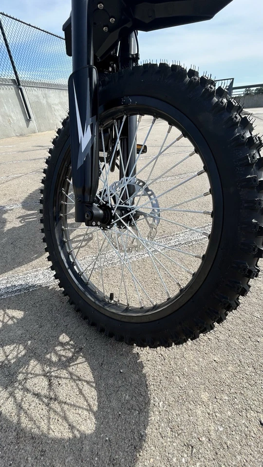 Bicicleta eléctrica GT73 Ebike 2400W 1747Wh 37 MPH 85 millas largo alcance 25" neumático moto de cross Foto 3 de 4