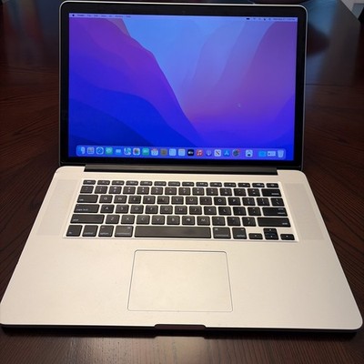 Apple MacBook Pro Mid 2015 15'' Retina 2.20Ghz Core i7 16GB RAM 256GB SSD Laptop