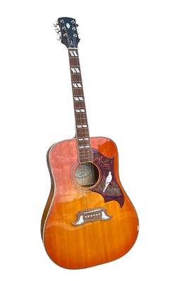 Epiphone Dove Studio 6-saitig Westerngitarre mit Tonabnehmer Natur