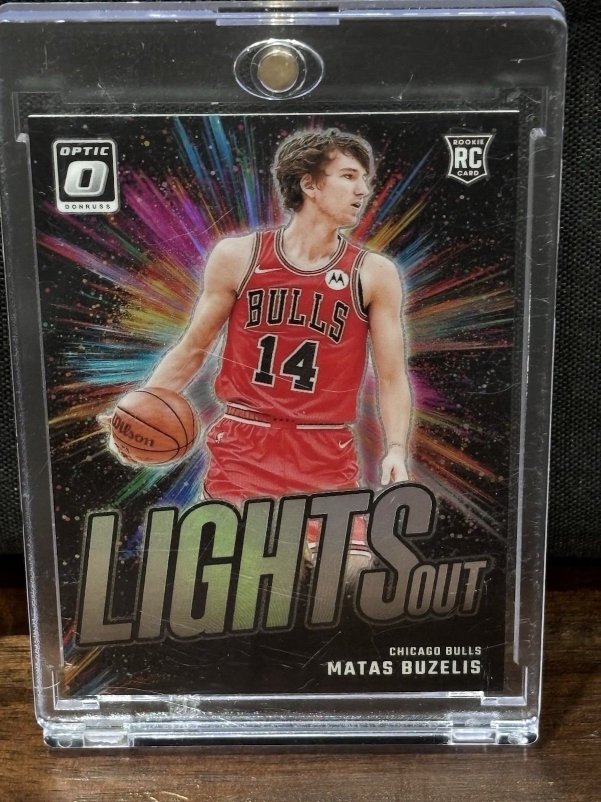 2024-25 Panini Donruss Optic Lights Out Matas Buzelis #6 (RC)