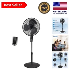 16" Adjustable Oscillating Fan with Timer & Remote – Perfect for Home & Office