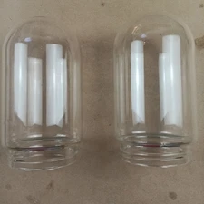2  New Stundenglass Large Glass Globes SG2-GLB-STBK-02 Hookhas