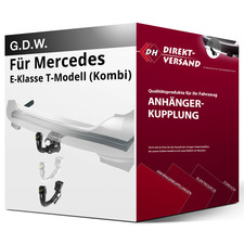 F&uuml;r Mercedes E T-Modell Typ S213 (G.D.W.) Anh&auml;ngerkupplung vertikal abnehmbar