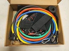 Himaly Fitness Tube Exercise Resistance Band Set - 11 Pcs