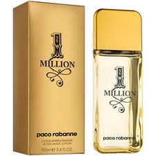 PACO RABANNE ONE MILLION AFTERSHAVE LOTION 100ML | NEW & SEALED | FREE P&P | UK