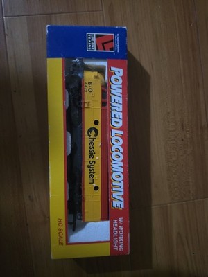 HO Scale Life Like F7-A Chessie System B&O Powered Diesel Locomotive 4472 NEW